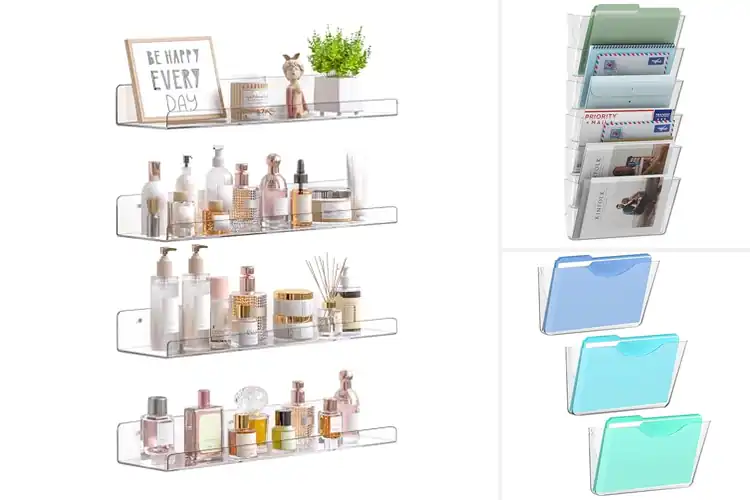 Detailed view of Best Acrylic Wall Organizers