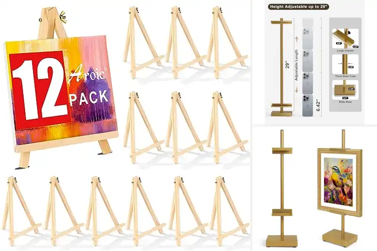 Detailed view of Best Art Holders: Organize & Elevate Your Creative Space