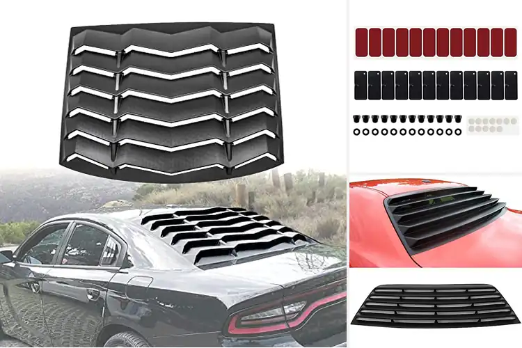 Detailed view of Best Automotive Window Louvers
