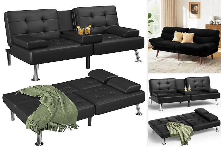 Detailed view of Best Black Futons