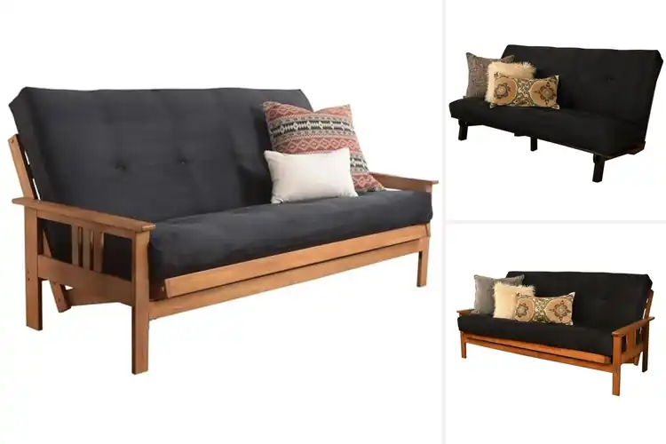 Detailed view of Best Black Suede Futons: Top Picks for Style & Comfort