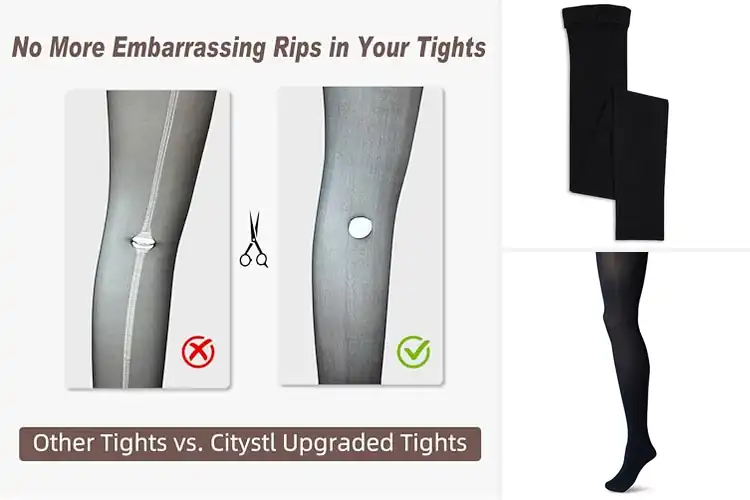 Detailed view of Best Breathable Tights