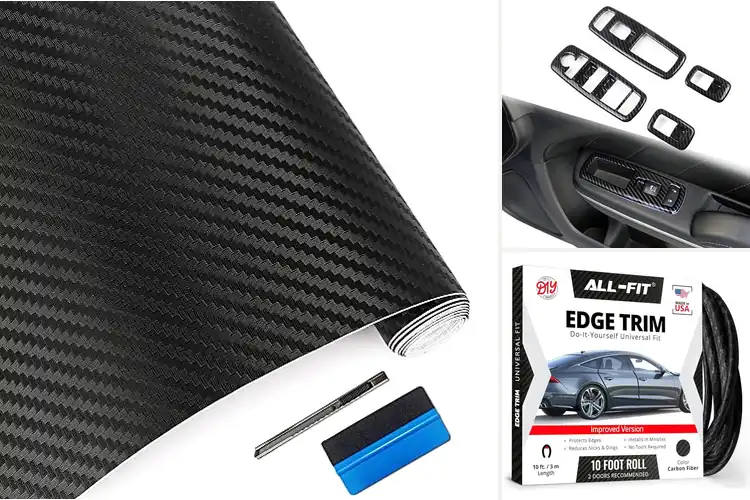 Detailed view of Best Carbon Fiber Trims