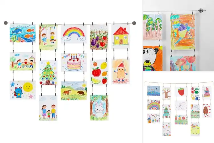 Detailed view of Best Children Art Display Hangers