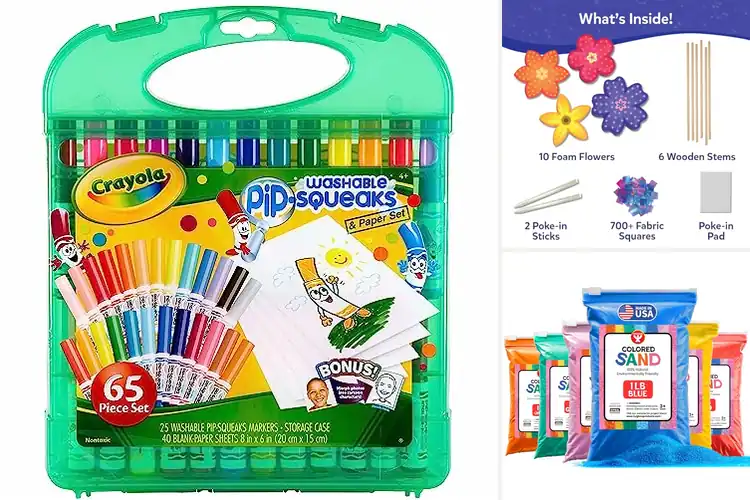 Detailed view of Best Children Arts: Top 10 Kid-Friendly Supplies