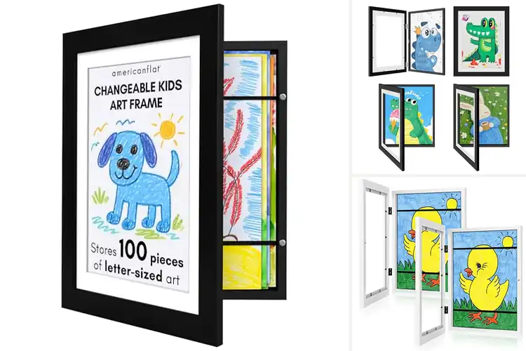 Detailed view of Best Children’s Art Display