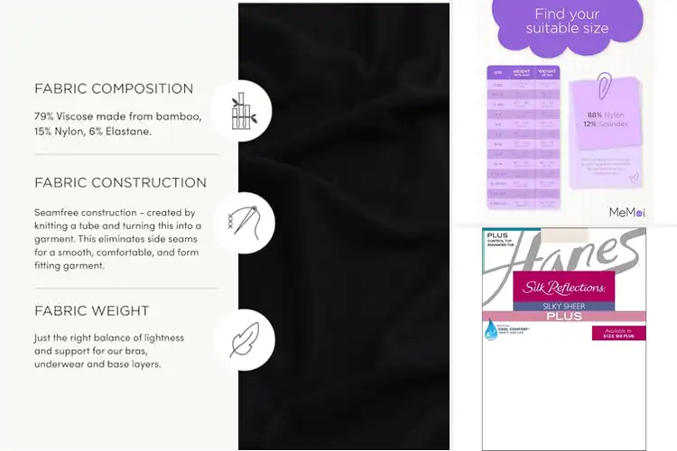 Detailed view of Best Comfort-Fit Tights