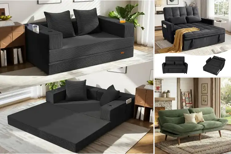 Detailed view of Best Convertible Couches for Smart Space-Saving Comfort