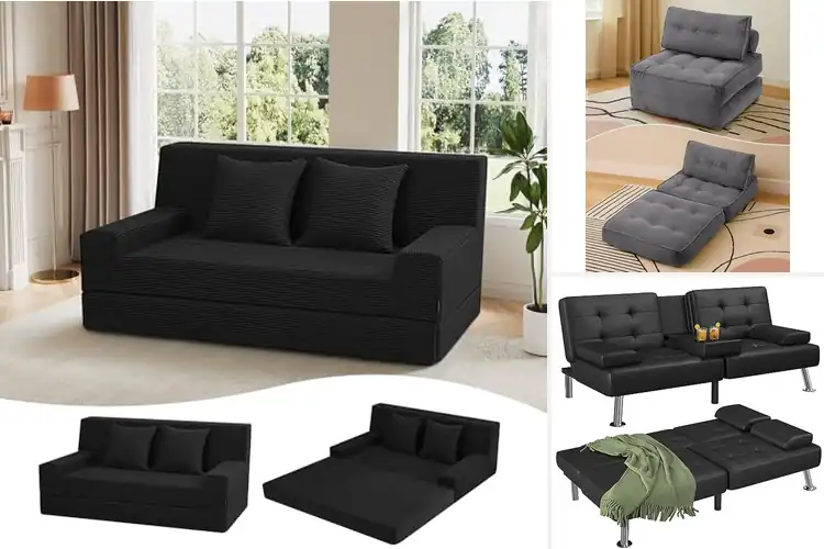 Detailed view of Best Convertible Seating Futon: Top 10 Stylish & Comfy Picks