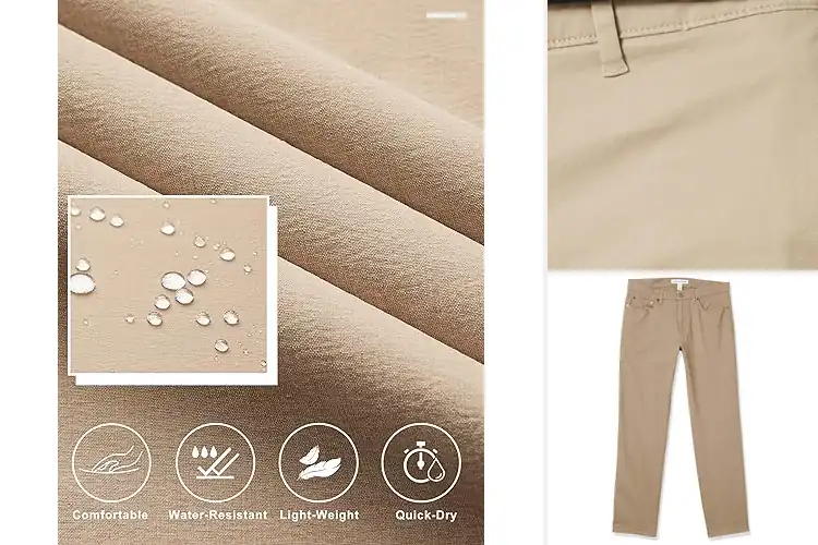 Detailed view of Best Durable Khakis