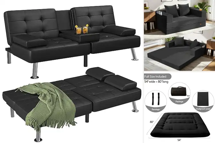 Detailed view of Best Foldable Futons for Comfort and Easy Living