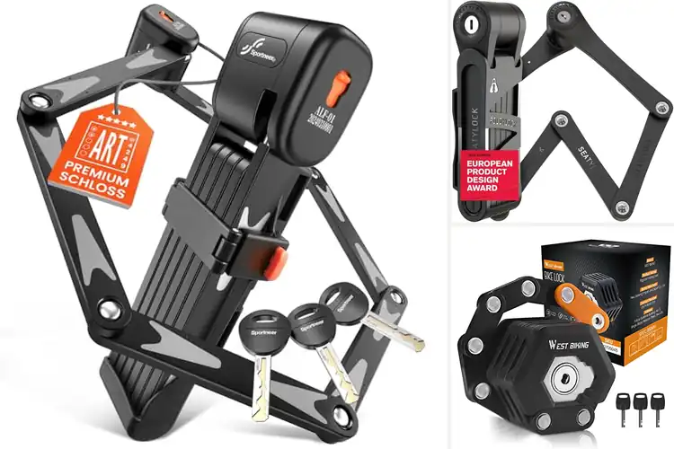 Detailed view of Best Folding Bike Security