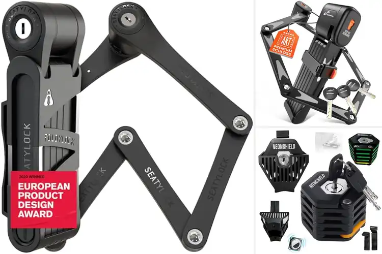 Detailed view of Best Folding Locks: Secure & Lightweight Bike/Scooter Locks