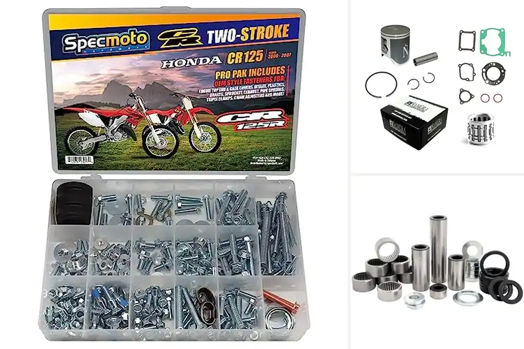 Detailed view of Best Honda CR125 Compatible Kits for Power & Style