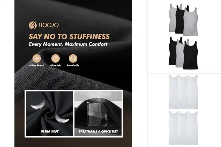 Detailed view of Best Moisture Wicking Tank Tops