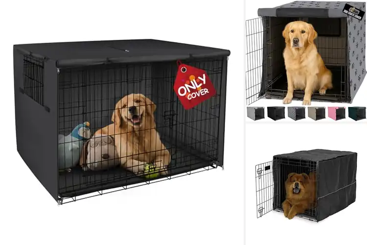 Detailed view of Best Privacy Blocking Dog Crate Cover