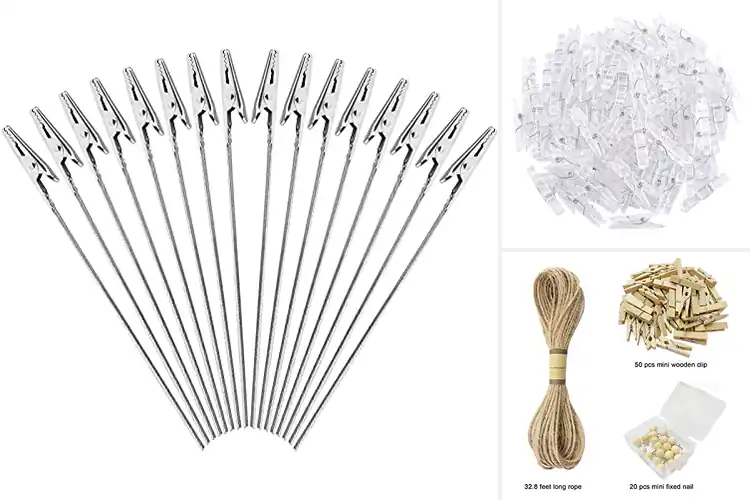 Detailed view of Best Selling Photo Clips for Stylish Memory Displays