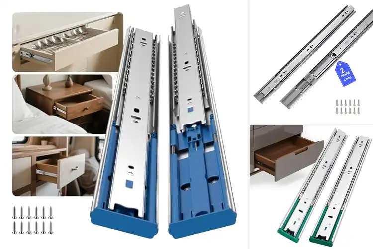 Detailed view of Best Silent Soft Close Drawer Slides