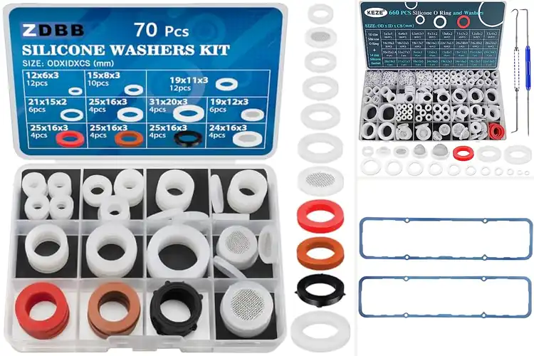 Detailed view of Best Silicone Gasket Sets for Reliable, Leak‑Proof Sealing