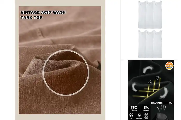 Detailed view of Best Sleeveless Shirts: Stay Cool & Stylish All Day