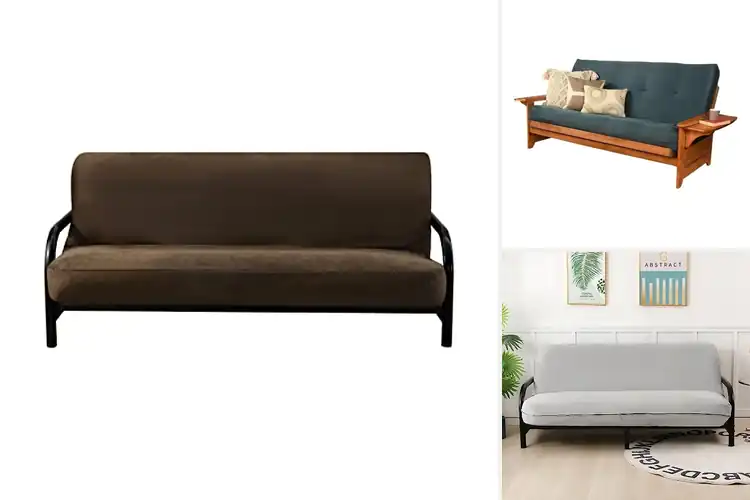 Detailed view of Best Suede Futons