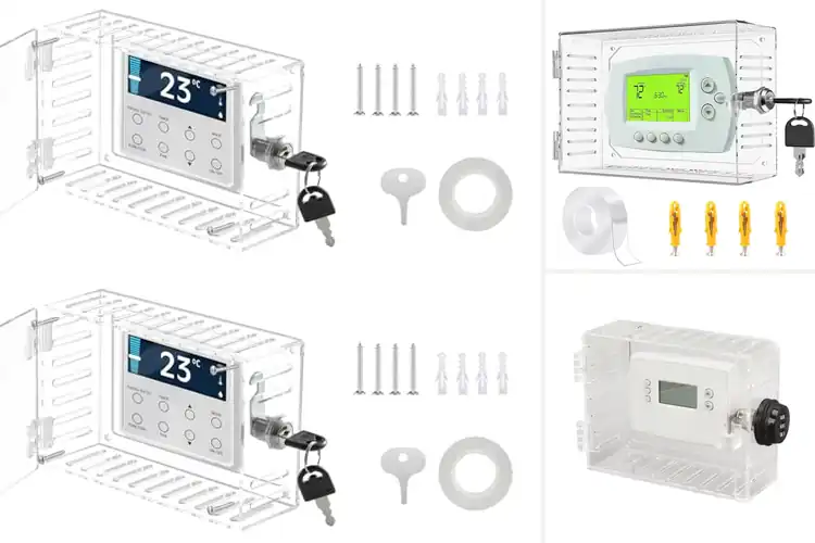 Detailed view of Best Transparent Thermostat Covers