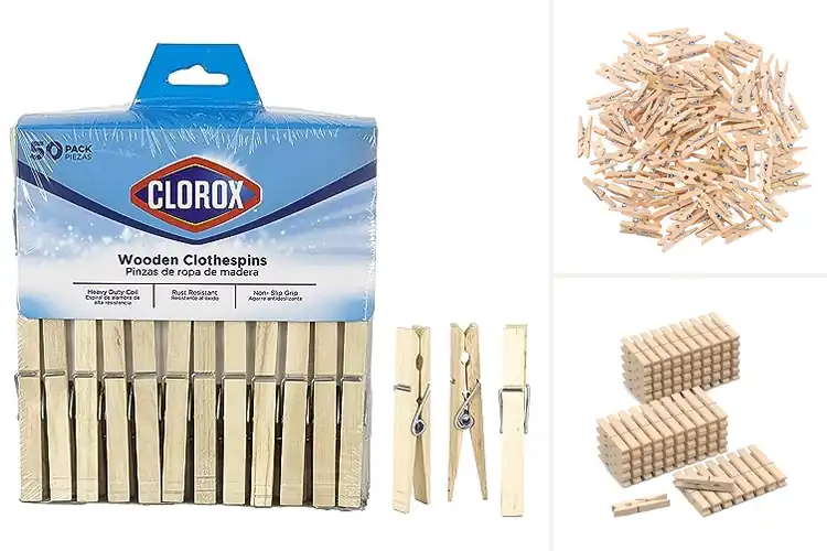 Detailed view of Best Value Wood Clips for Easy Everyday Use