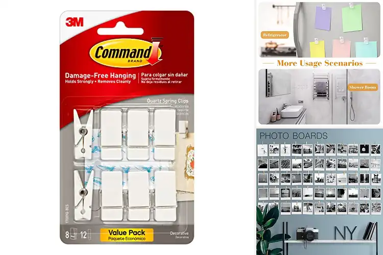 Detailed view of Best Wall Art Clips: Top 10 Damage-Free Hanging Solutions