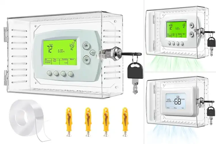 Detailed view of Best Wall Thermostat Protectors