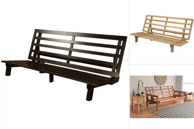 Detailed view of Best Wooden Frame Futons